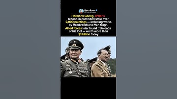 The $1 Billion Art Heist of World War II #shorts