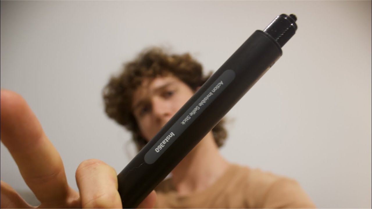 Insta360 Action Invisible Selfie Stick Review - YouTube