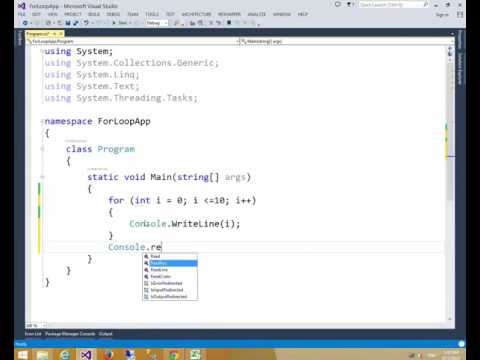 C# Tutorial In Bangla :  for loop