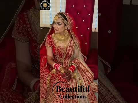 Red colour Bridal lehenga ...........v1