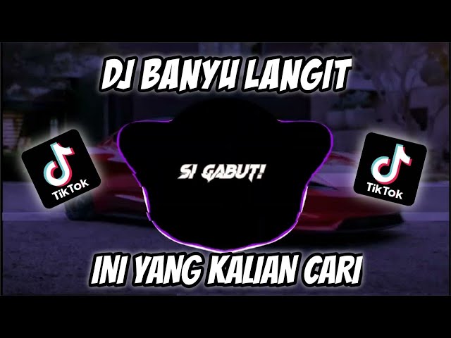 DJ BANYU LANGIT VIRAL TIKTOK TERBARU 2022 || Janjine Lungo Ra Nganti Semene Suwene class=