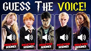 🔊 Guess the Voice - Harry Potter Deleted Scenes Edition 🧙‍♂️