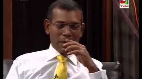 #RiyaaC with MDP Presidential Candidate Mohamed Nasheed