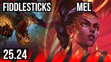 FIDDLESTICKS vs MEL (TOP) | 39K damage | EUW Diamond | 25.24