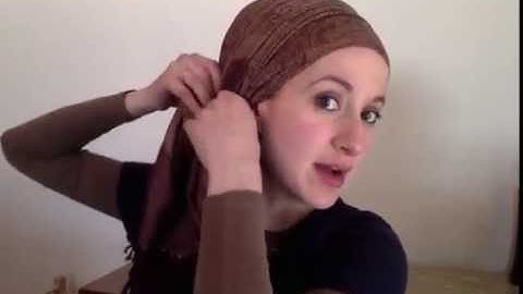 Wrapunzel: The Tichel Loopty-Doop!  (So easy!)