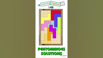Not an image. #149 (Solution SETUP) Pentominoes Math Puzzle #mathchallenge #Shorts #puzzlegame