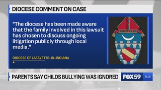 Roman Catholic Diocese responds after lawsuit says school ignored sexual harassment bullying