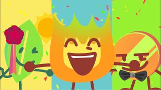 Baumkuchen End Credits ｰ Leafy Vs Firey Vs Coiny ｰ Full Amv