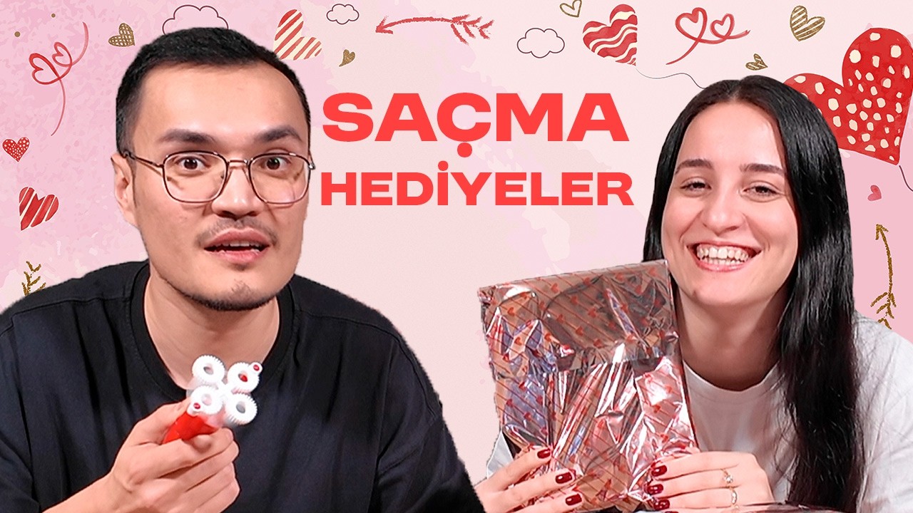 EN SAÇMA SEVGİLİLER GÜNÜ HEDİYELERİNİ ALDIK!