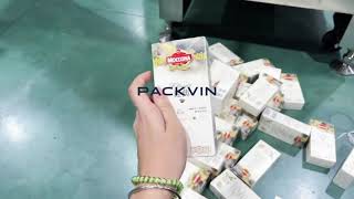 PACKVIN Secondary Packing Machine | Automatic Sachet into Box Packing System