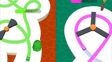 LINE COLOR 🥳🏆💜 Walkthrough Android, iOS Gameplay All Levels (Lvl 1-5)