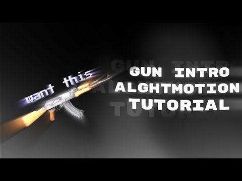 Make GUN INTRO in alghtmotion tutorial || AKM intro like @shock.editzzz 🤪