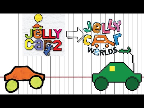 JellyCar Worlds - Classic Levels (Jelly Car 2) - Return of the Sequel - Commentary Playthrough