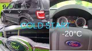 Ford Escape Cold Start: 3.0L V6 Duratec//High Mileage