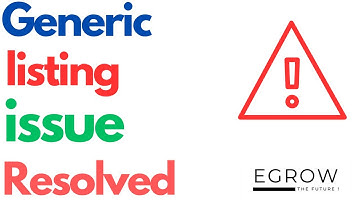 Amazon Generic Products Issue Solved || Amazon Generic Product Listing ||