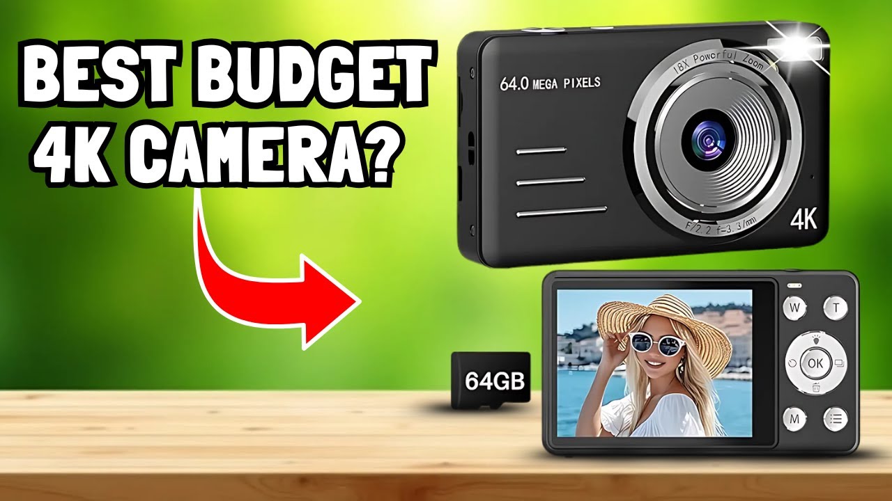 4K 64MP Digital Camera Review | Best Budget Vlogging Camera for 