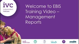 EBIS Training Video   Management Reports
