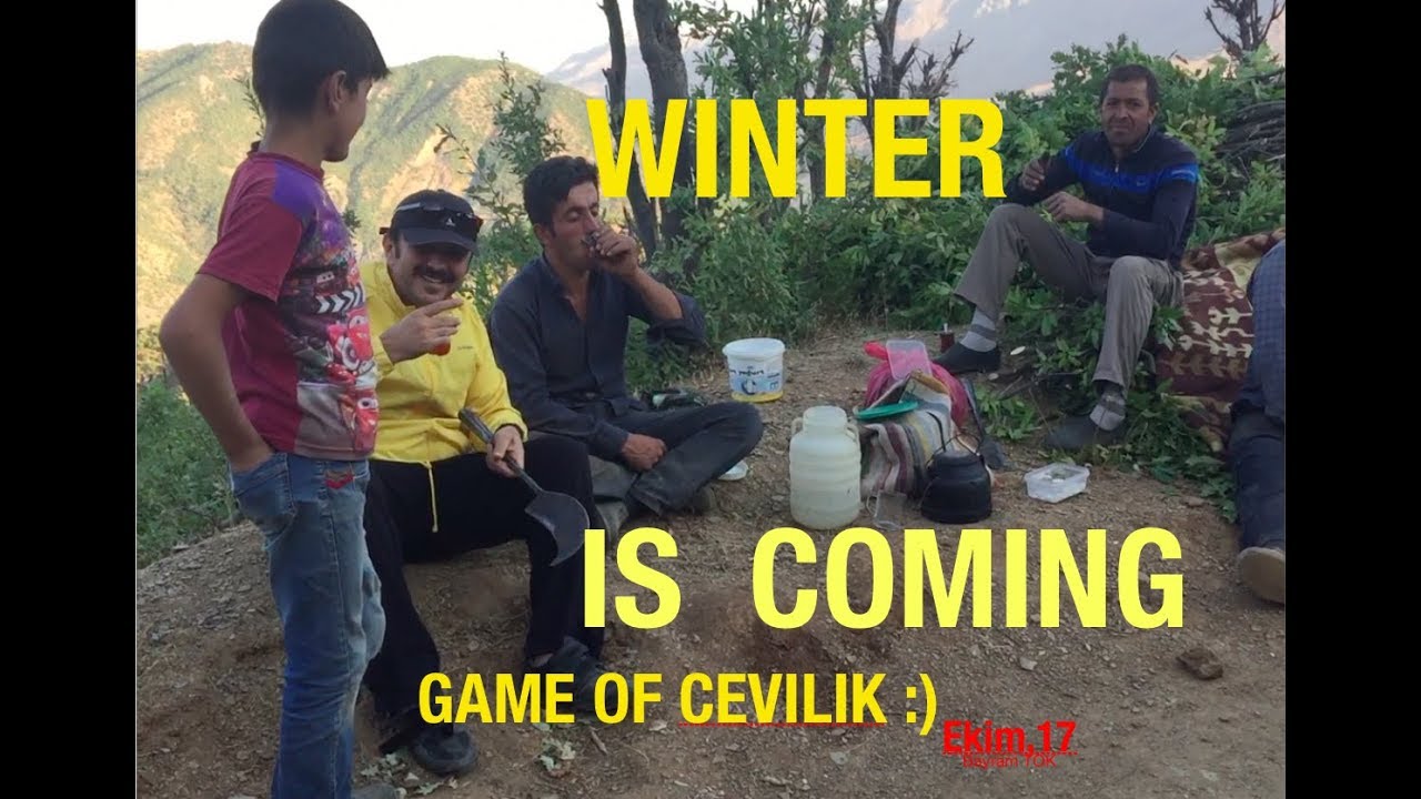 KIŞAHAZIRLIK. SİİRT/ŞİRVAN CEVİZLİK KÖYÜ