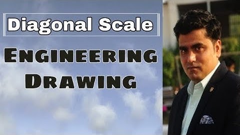 Diagonal Scale | Engineering Drawing | In Hindi