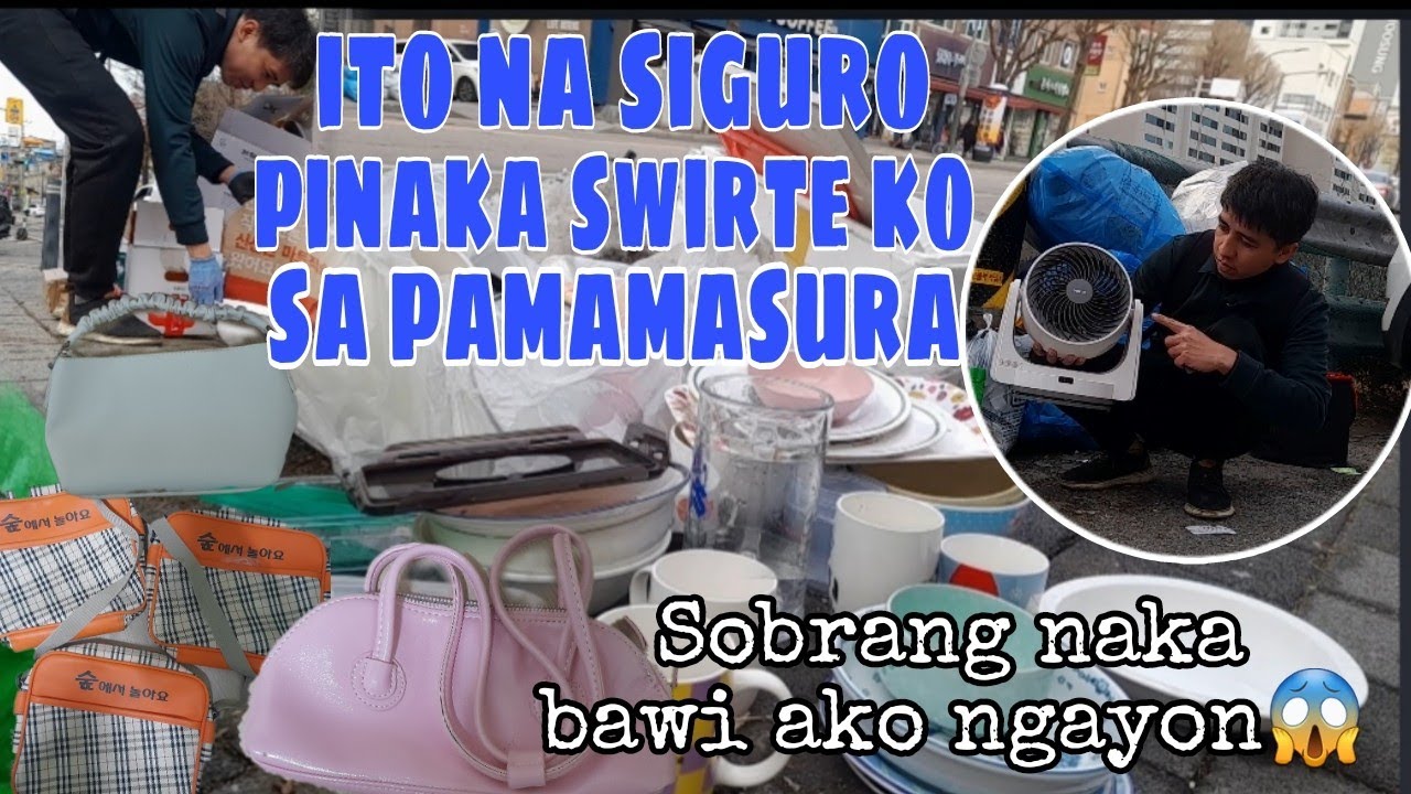 DUMPSTER DIVING#54 Sobrang Dami ang nakuha ko ngayon ito na pinaka swerti ko sa pagdudumpster.