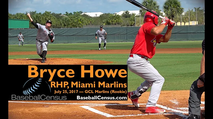 Bryce Howe, RHP, Miami Marlins  July 25, 2017