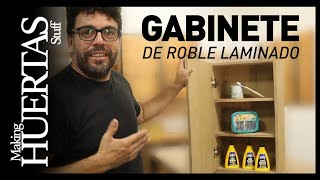 COMO hacer un pequeño GABINETE de Roble