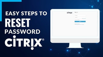 Citrix - How to Reset Password?