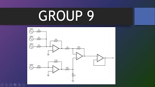 GROUP 9 | OP AMP CIRCUIT | BNR27203