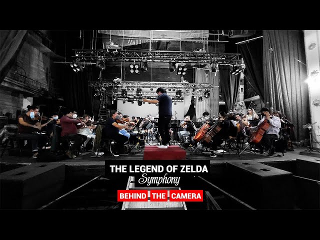 The Legend of Zelda Symphony Behing The Camera