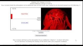 GeoEngineering vesves Climate Change Model Tutorial screenshot 4