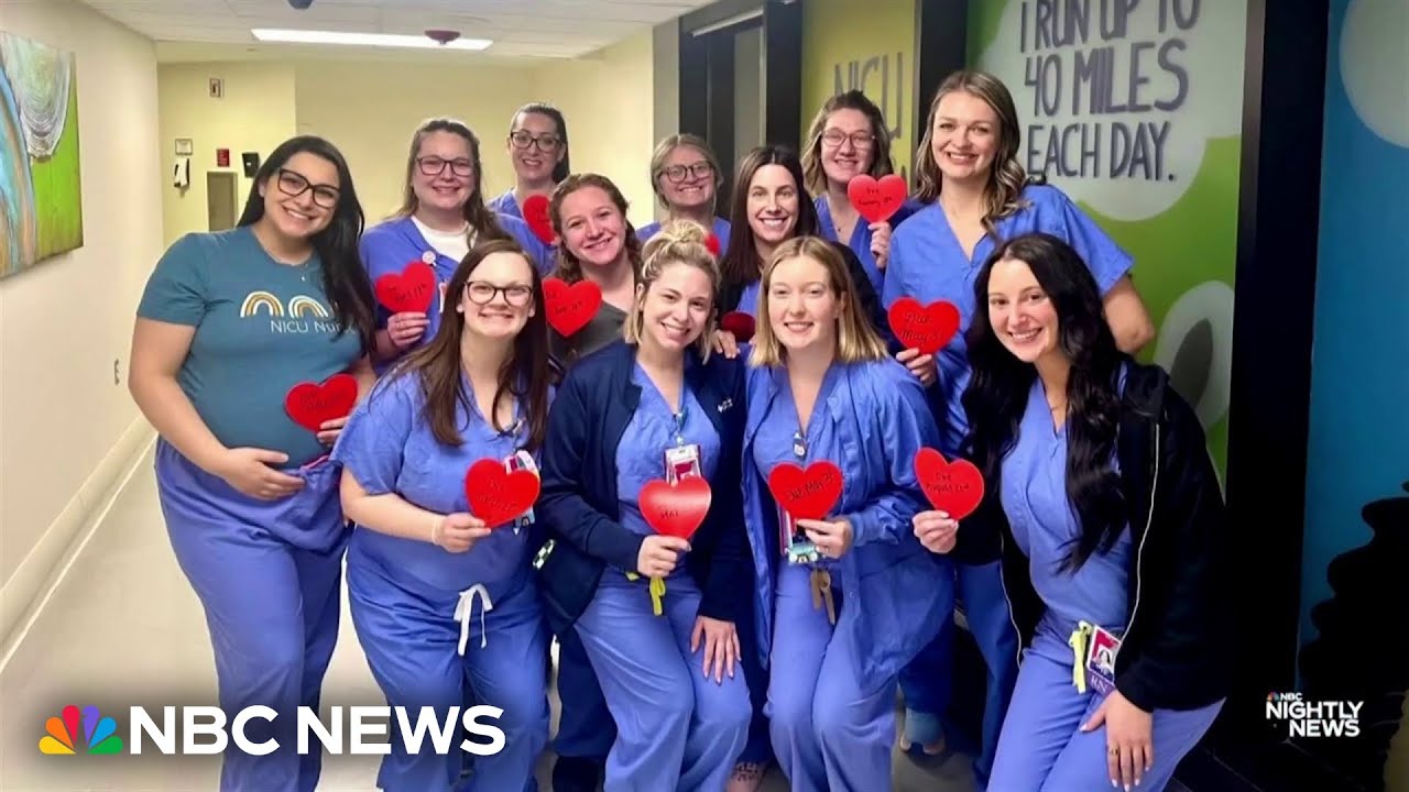 Good News: NICU nurses celebrate baby boom with Mother’s Day messages