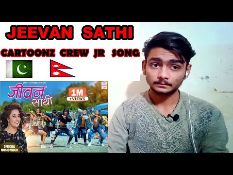 JEEVAN  SATHI - CARTOONZ  CREW  JR  NEW  SONG  ||  PAKISTANI REACTION