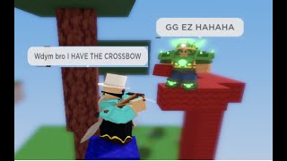 Crossbow Is Invincible In Roblox Bedwars