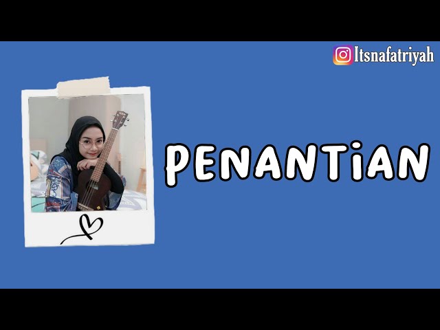 Penantian - Armada ( cover by Regita Echa ) LIRIK class=