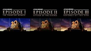 The Star Wars Prequel Trilogy Opening Crawl Comparsion