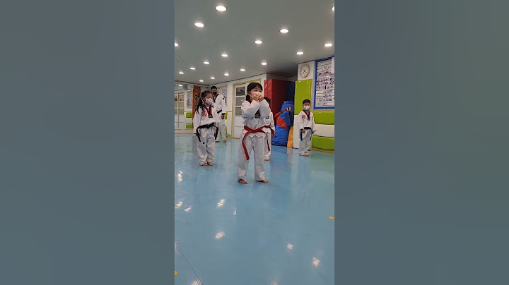 새봄 태권도장 참관수업