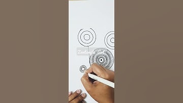 zentangle  Art pattern  for beginners #zentangle #shorts #art #doodle #beginners