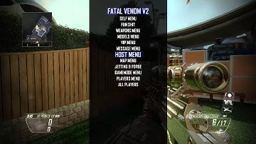 BO2 GSC Menu Fatal Venom V2.0 Preview By: VenomGMT