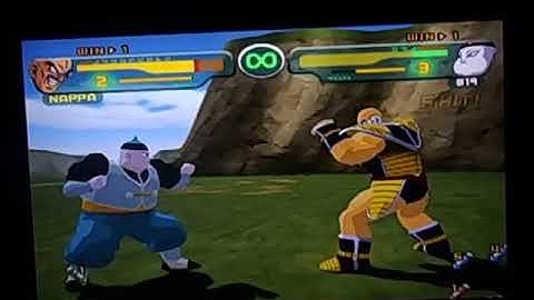 Dragon Ball Z Budokai (GameCube)-Nappa vs Android 19 II
