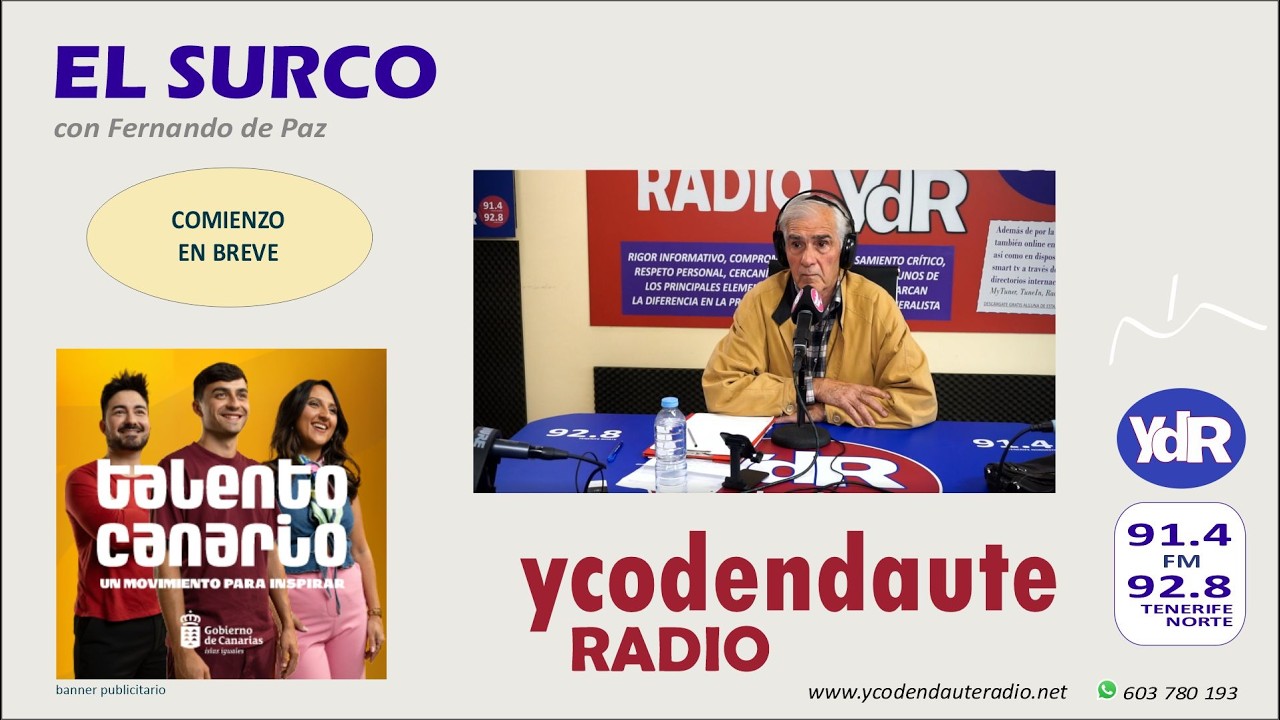 17.06.2026 EL SURCO... con Fernando de Paz
