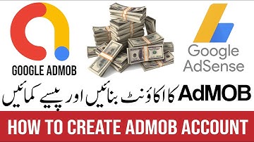 How To Create Google AdMob Account and Earn Money | AdMOB Sign-up | AdMOB accounts setting