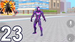 Superhero Crime Open World War - Gameplay Walkthrough Part 23 - Iron Hero Man (iOS, Android) screenshot 1