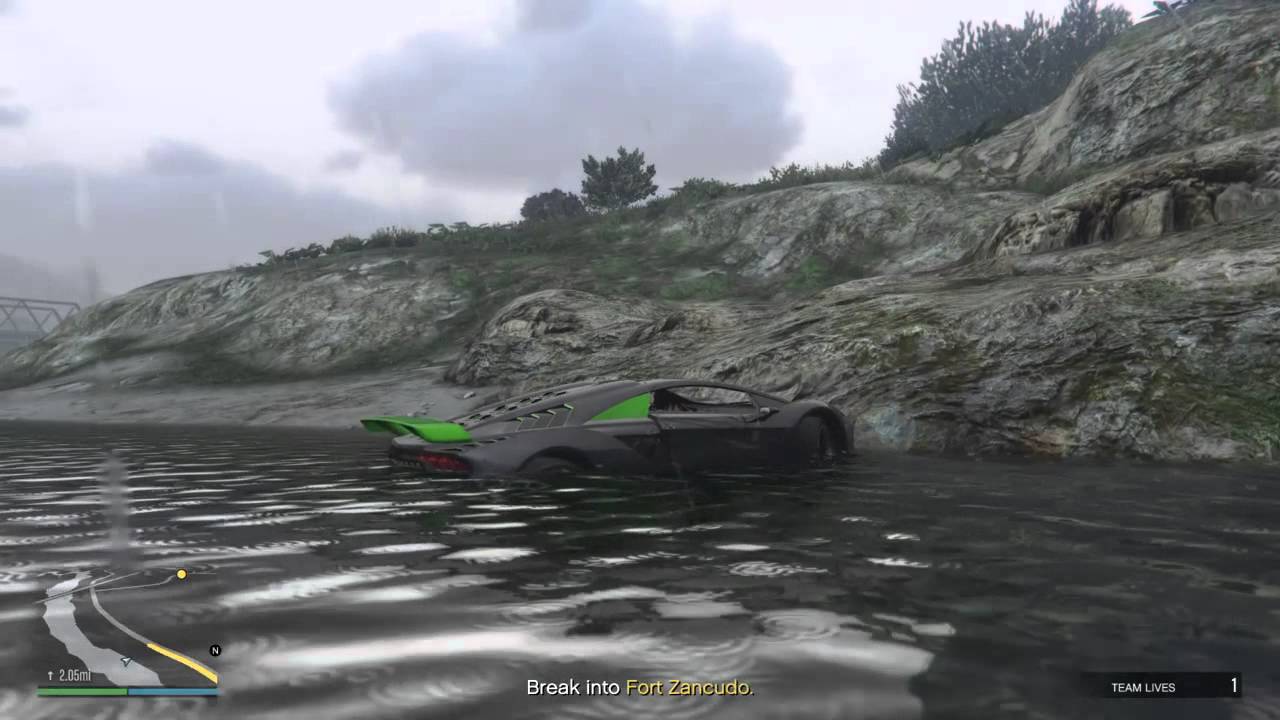 GTA V WATER proof car YouTube