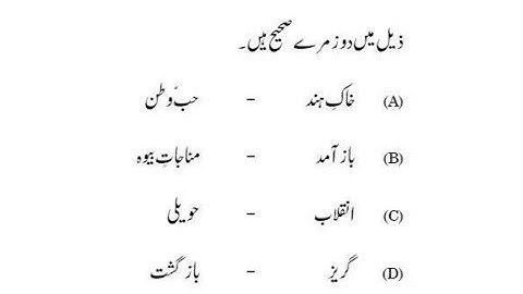 UGC NET Urdu 2020 Solved Paper Part 5 | Net Urdu Previous Year Questions