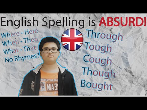 English spelling is ILLOGICAL and ABSURD | Learning English as foreigner is hard | Ep1 | Linguistics