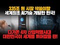 [경제] 335조 원 시장 싹쓸이할 세계최초AI기술 개발한 한국! 다가온 4차 산업혁명시대 대한민국이 세계를 휘어잡을 판!