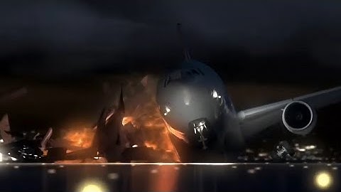 FedEx Express Flight 14 Crash On Landing Animation