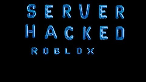 Model Server Hacked | ROBLOX