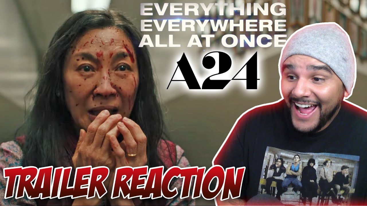 Everything Everywhere All At Once (Trailer) ***REACTION*** A24 MADNESS! Michelle Yeoh