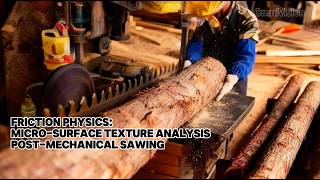 Friction Physics: Micro-Surface Texture Analysis Post-Mechanical Sawing